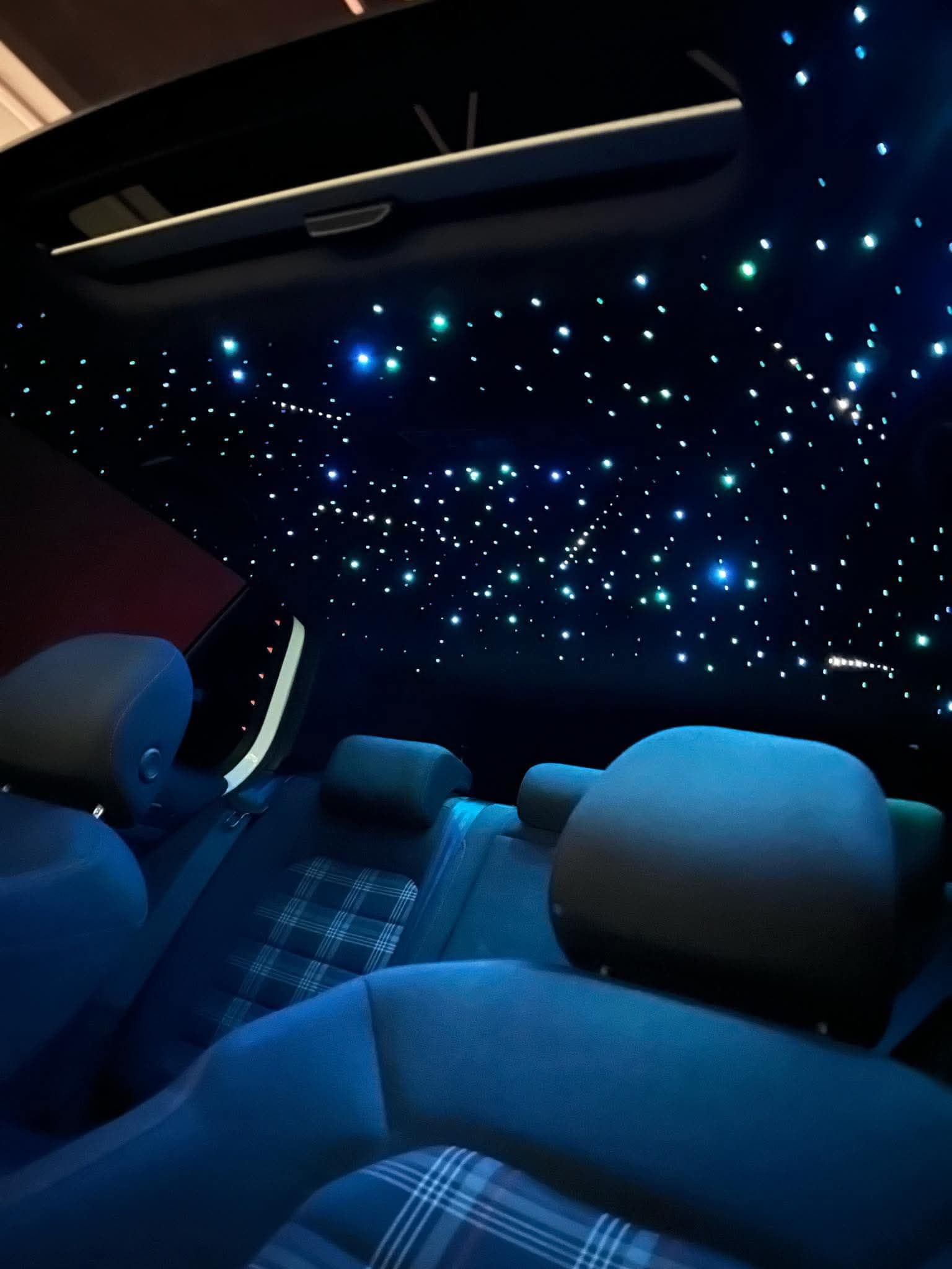 Sterrenhemel installatie - fiber optic starlight ceiling